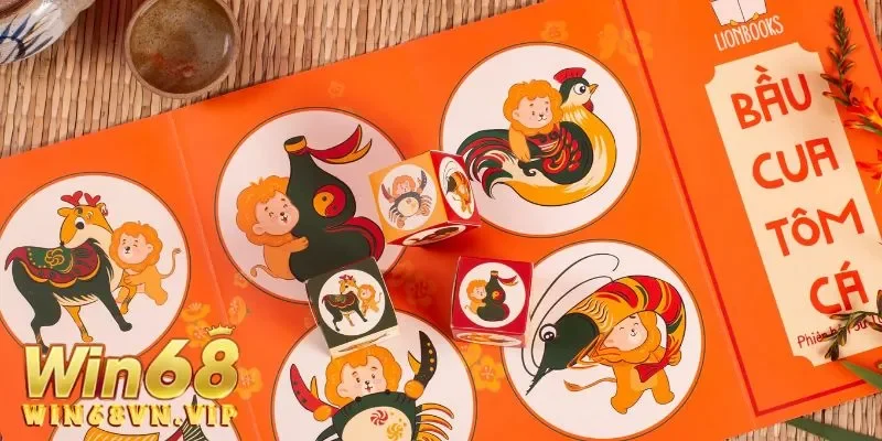 Cảm giác chơi bầu cua tôm cá tại Win68