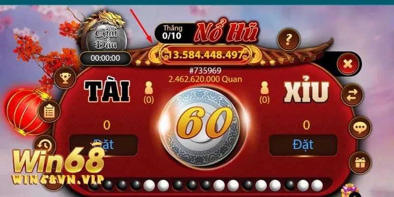 Nổ hũ tài xỉu tại Win68 là gì?